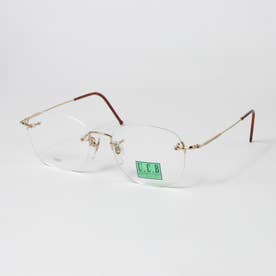 メガネ 眼鏡 アイウェア レディース メンズ （シャイニーゴールド）