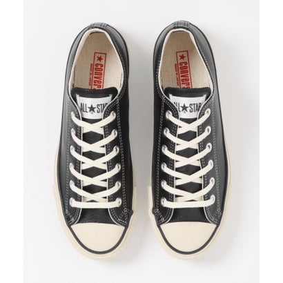 CONVERSE LEATHER ALL STAR J OX （ブラック）｜詳細画像