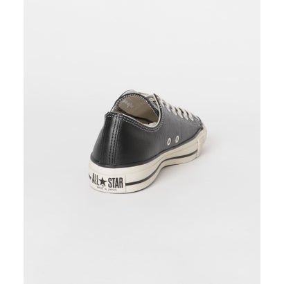 CONVERSE LEATHER ALL STAR J OX （ブラック）｜詳細画像