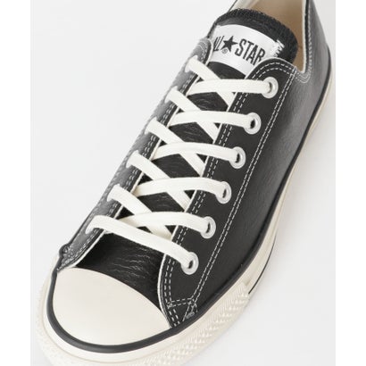 CONVERSE LEATHER ALL STAR J OX （ブラック）｜詳細画像