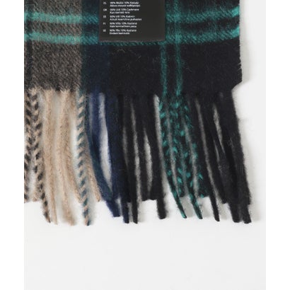 アーバンリサーチ ドアーズ URBAN RESEARCH DOORS Barbour Exclusive WOOL CASHMERE SCARF （ブルー系その他）｜詳細画像