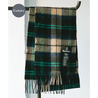 アーバンリサーチ ドアーズ URBAN RESEARCH DOORS Barbour Exclusive WOOL CASHMERE SCARF （グレー系その他）｜詳細画像