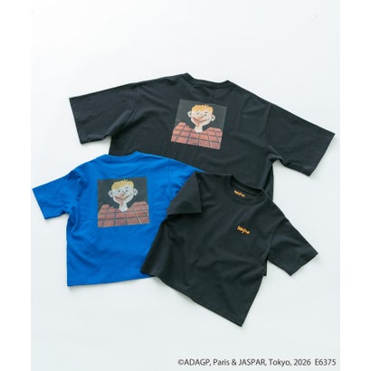 アーバンリサーチ ドアーズ URBAN RESEARCH DOORS 『別注』Savignac×DOORS プリントTシャツ(KIDS) （ネイビー）｜詳細画像
