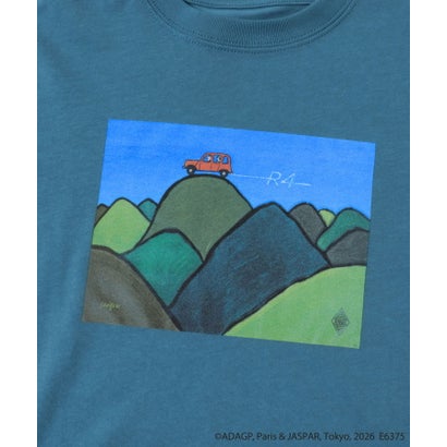 アーバンリサーチ ドアーズ URBAN RESEARCH DOORS 『別注』Savignac×DOORS プリントTシャツ(KIDS) （ネイビー）｜詳細画像