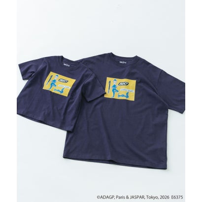 アーバンリサーチ ドアーズ URBAN RESEARCH DOORS 『別注』Savignac×DOORS プリントTシャツ(KIDS) （ネイビー）｜詳細画像