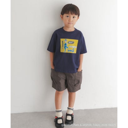 アーバンリサーチ ドアーズ URBAN RESEARCH DOORS 『別注』Savignac×DOORS プリントTシャツ(KIDS) （ネイビー）｜詳細画像