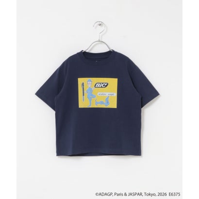 アーバンリサーチ ドアーズ URBAN RESEARCH DOORS 『別注』Savignac×DOORS プリントTシャツ(KIDS) （ネイビー）｜詳細画像