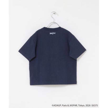 アーバンリサーチ ドアーズ URBAN RESEARCH DOORS 『別注』Savignac×DOORS プリントTシャツ(KIDS) （ネイビー）｜詳細画像