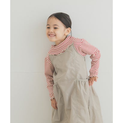 アーバンリサーチ ドアーズ URBAN RESEARCH DOORS 『150サイズあり』メローフリルリブカラーTシャツ(KIDS) （アイボリー）｜詳細画像