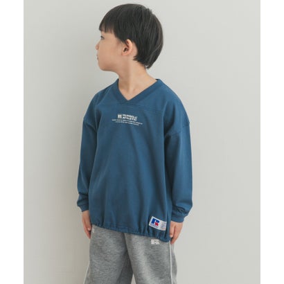 アーバンリサーチ ドアーズ URBAN RESEARCH DOORS 『150サイズあり』『別注』Russell Athletic×DOORS フットボールロングスリーブTシャツ(KIDS) （オートミール）｜詳細画像