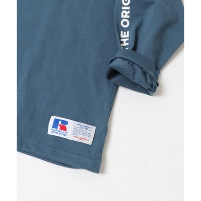 アーバンリサーチ ドアーズ URBAN RESEARCH DOORS 『150サイズあり』『別注』Russell Athletic×DOORS フットボールロングスリーブTシャツ(KIDS) （オートミール）｜詳細画像