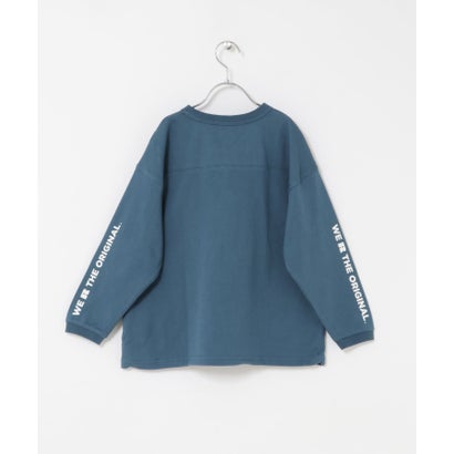 アーバンリサーチ ドアーズ URBAN RESEARCH DOORS 『150サイズあり』『別注』Russell Athletic×DOORS フットボールロングスリーブTシャツ(KIDS) （オートミール）｜詳細画像