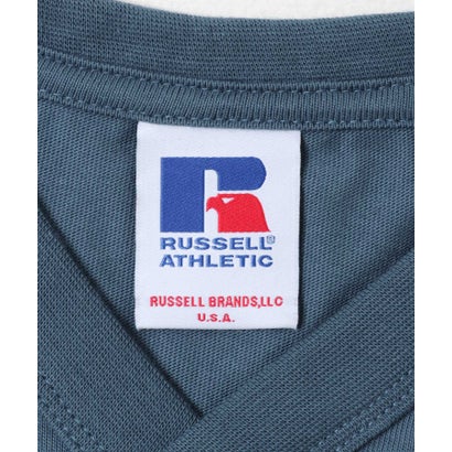 アーバンリサーチ ドアーズ URBAN RESEARCH DOORS 『150サイズあり』『別注』Russell Athletic×DOORS フットボールロングスリーブTシャツ(KIDS) （ブルー系その他）｜詳細画像