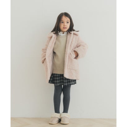 ボアコート(KIDS) （ピンク）｜詳細画像