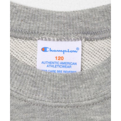 アーバンリサーチ ドアーズ URBAN RESEARCH DOORS 『別注』Champion×DOORS フロッキープリント SWEATSHIRTS(KIDS) （アイボリー）｜詳細画像
