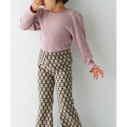 Solii+Sola PUFF KNIT LONG-SLEEVE(KIDS) （ベージュ系その他）｜詳細画像
