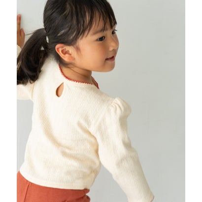 Solii+Sola PUFF KNIT LONG-SLEEVE(KIDS) （ベージュ系その他）｜詳細画像