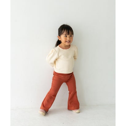 Solii+Sola PUFF KNIT LONG-SLEEVE(KIDS) （ベージュ系その他）｜詳細画像