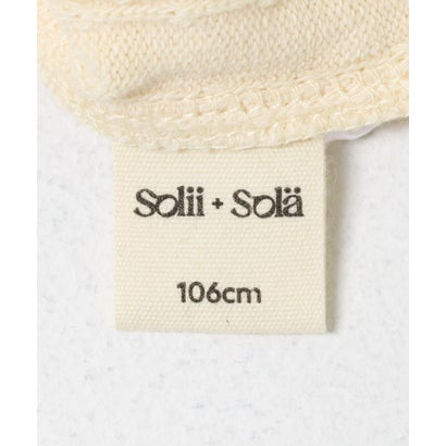 Solii+Sola PUFF KNIT LONG-SLEEVE(KIDS) （ピンク）｜詳細画像