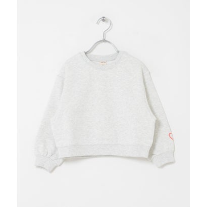 Solii+Sola HEART SWEAT(KIDS) （グレー）｜詳細画像