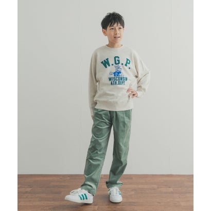 アーバンリサーチ ドアーズ URBAN RESEARCH DOORS 『150サイズ』コーデュロイタックパンツ(KIDS) （オフホワイト）｜詳細画像