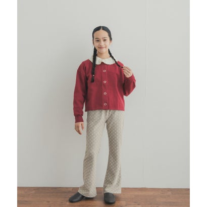 アーバンリサーチ ドアーズ URBAN RESEARCH DOORS 『WEB/一部店舗限定カラー』『150サイズ』『親子リンク』『UR TECH』200日ニットカーディガン(KIDS) （ブラック）｜詳細画像