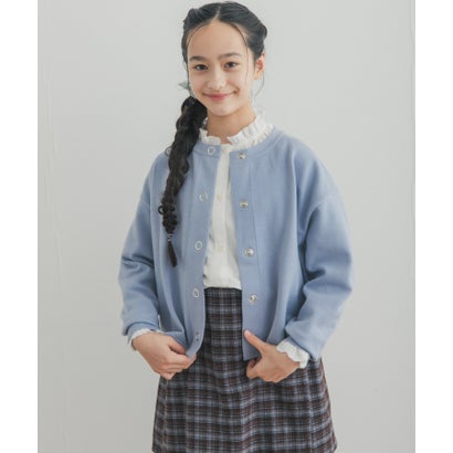 『WEB/一部店舗限定カラー』『150サイズ』『親子リンク』『UR TECH』200日ニットカーディガン(KIDS) （レッド系その他）｜詳細画像