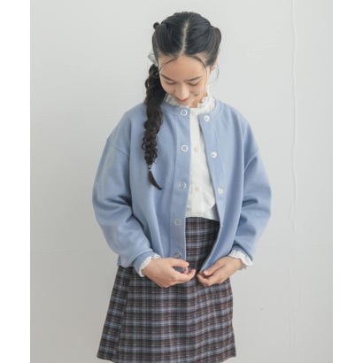 『WEB/一部店舗限定カラー』『150サイズ』『親子リンク』『UR TECH』200日ニットカーディガン(KIDS) （レッド系その他）｜詳細画像
