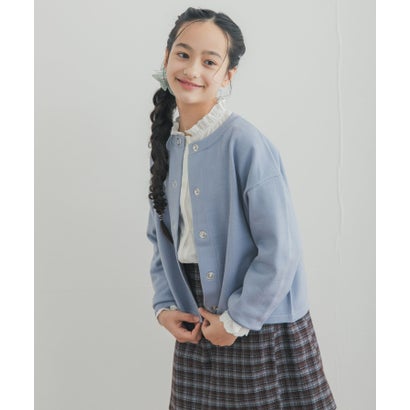『WEB/一部店舗限定カラー』『150サイズ』『親子リンク』『UR TECH』200日ニットカーディガン(KIDS) （レッド系その他）｜詳細画像