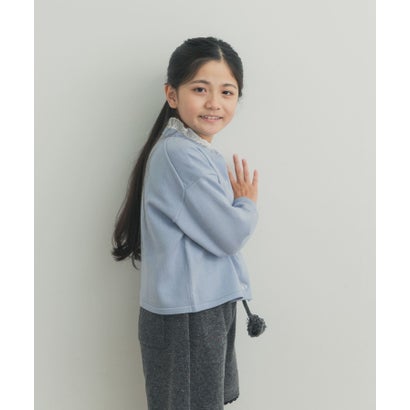 『WEB/一部店舗限定カラー』『親子リンク』『UR TECH』200日ニットカーディガン(KIDS) （レッド系その他）｜詳細画像