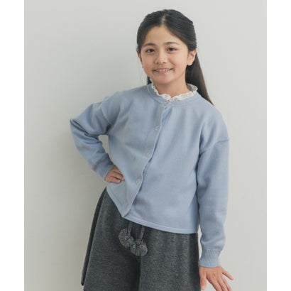 『WEB/一部店舗限定カラー』『親子リンク』『UR TECH』200日ニットカーディガン(KIDS) （レッド系その他）｜詳細画像