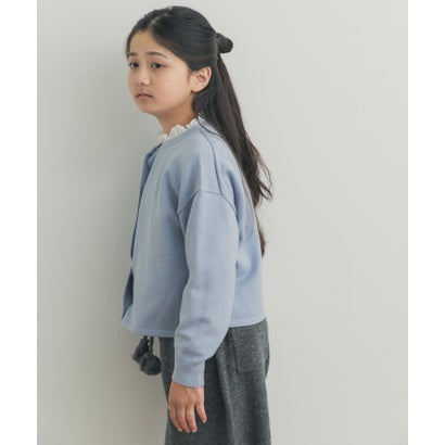 アーバンリサーチ ドアーズ URBAN RESEARCH DOORS 『WEB/一部店舗限定カラー』『親子リンク』『UR TECH』200日ニットカーディガン(KIDS) （ライトブルー）｜詳細画像