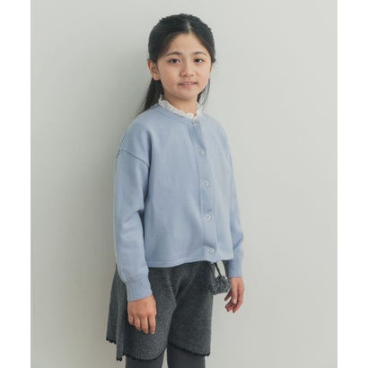 アーバンリサーチ ドアーズ URBAN RESEARCH DOORS 『WEB/一部店舗限定カラー』『親子リンク』『UR TECH』200日ニットカーディガン(KIDS) （ブラック）｜詳細画像