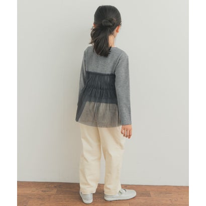アーバンリサーチ ドアーズ URBAN RESEARCH DOORS チュールドッキングカットソー(KIDS) （グレー）｜詳細画像
