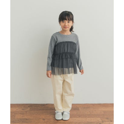 アーバンリサーチ ドアーズ URBAN RESEARCH DOORS チュールドッキングカットソー(KIDS) （ホワイト系その他）｜詳細画像