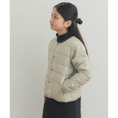 TAION KIDS CREW-NECK BUTTON DOWN JACKET(KIDS) （ネイビー）｜詳細画像