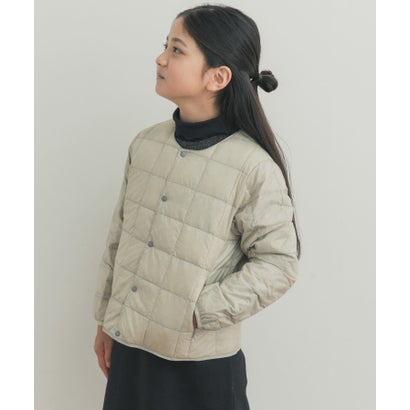 TAION KIDS CREW-NECK BUTTON DOWN JACKET(KIDS) （ネイビー）｜詳細画像