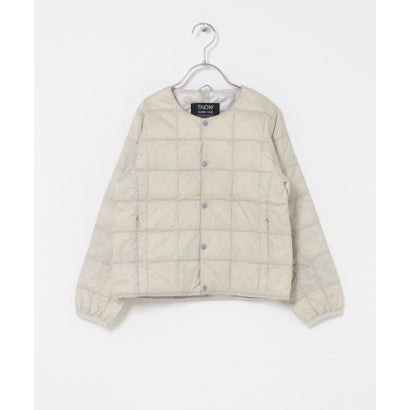 TAION KIDS CREW-NECK BUTTON DOWN JACKET(KIDS) （ネイビー）｜詳細画像