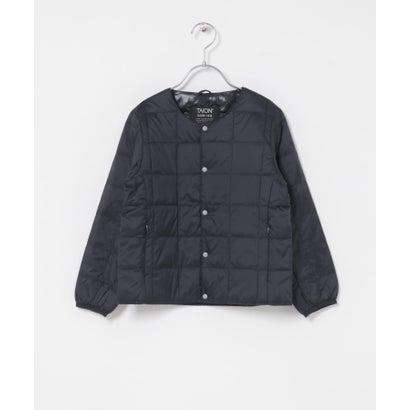 TAION KIDS CREW-NECK BUTTON DOWN JACKET(KIDS) （ネイビー）｜詳細画像