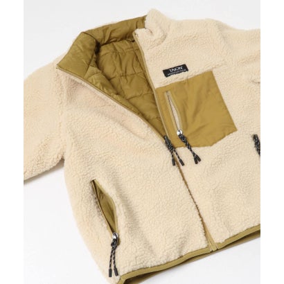 TAION KIDSDOWNBOAREVEARSIBLEJACKET(KIDS) （ベージュ）｜詳細画像