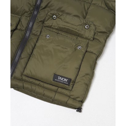 TAION KIDSMOUNTAINVOLUMEDOWNJACKET(KIDS) （オリーブ）｜詳細画像