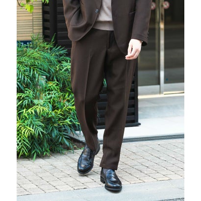 『イージーケア』LIFE STYLE TAILOR ウールライクツイルコンフォータブルパンツ （NAVY）｜詳細画像