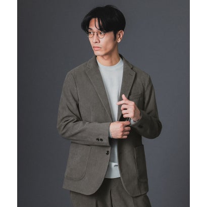 アーバンリサーチ ドアーズ URBAN RESEARCH DOORS LIFE STYLE TAILOR コーデュロイコンフォータブルジャケット （NAVY GRAY）｜詳細画像