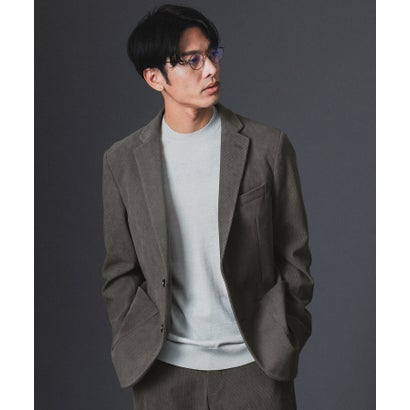 アーバンリサーチ ドアーズ URBAN RESEARCH DOORS LIFE STYLE TAILOR コーデュロイコンフォータブルジャケット （NAVY GRAY）｜詳細画像