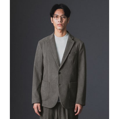 アーバンリサーチ ドアーズ URBAN RESEARCH DOORS LIFE STYLE TAILOR コーデュロイコンフォータブルジャケット （NAVY GRAY）｜詳細画像
