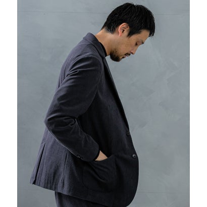 アーバンリサーチ ドアーズ URBAN RESEARCH DOORS LIFE STYLE TAILOR コーデュロイコンフォータブルジャケット （NAVY GRAY）｜詳細画像