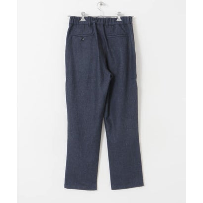 アーバンリサーチ ドアーズ URBAN RESEARCH DOORS ウールブレンドヘリンボーンタックパンツ （BLUE）｜詳細画像