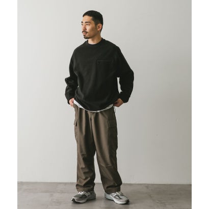 アーバンリサーチ ドアーズ URBAN RESEARCH DOORS 『UR TECH』ピケフリース プルオーバー （グリーン系その他）｜詳細画像