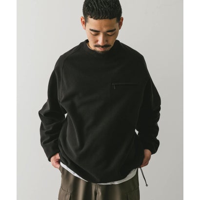 アーバンリサーチ ドアーズ URBAN RESEARCH DOORS 『UR TECH』ピケフリース プルオーバー （グリーン系その他）｜詳細画像