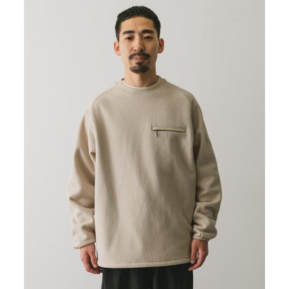 アーバンリサーチ ドアーズ URBAN RESEARCH DOORS 『UR TECH』ピケフリース プルオーバー （グリーン系その他）｜詳細画像